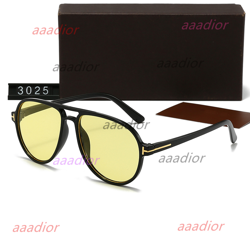 High quality designer aviators sunglasses mens luxury designer sunglasses for women men designers quay oversized sun glasses 30 TF Tom''ford''fordd''Sunglasses ADVH