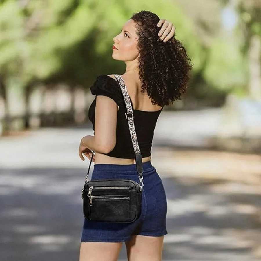 Womens Small Crossbody Bags Trendy Leather Travel Shoulder Bags Phone Pouch with Adjustable Strap Large Capacity Messenger BagT251007