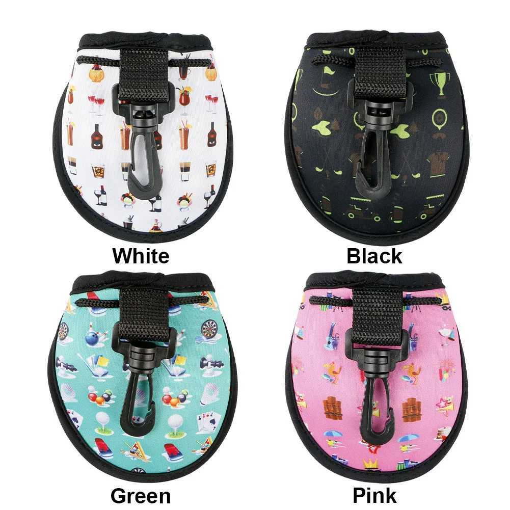 Golf Ball Waist Bag Portable Golf Bag Lightweight Golf Ball Carry Bag Holds 2 Balls Golf Ball Storage Bag Golf Accessories J251008