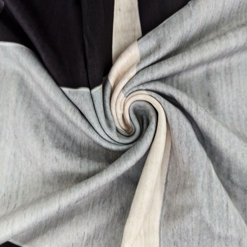 Women's Plus Size V-Neck Vest Dress Geometric Print Milk Silk Midi Dress Casual Office Wear-YL25405