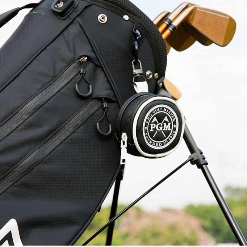 PGM Mini Small Golf Ball Bag Waterproof Portable Can Hold 3 Balls Storage Bags Accessories SOB011 J251008