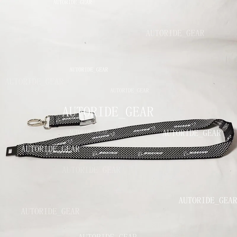 20Mm Lattice Key Rings Boeing Airbus Airplane Utor28 Buckle Lanyards Pilot ID Card Holder Snap Clasp Clip Carabiner Plaid Sling String
