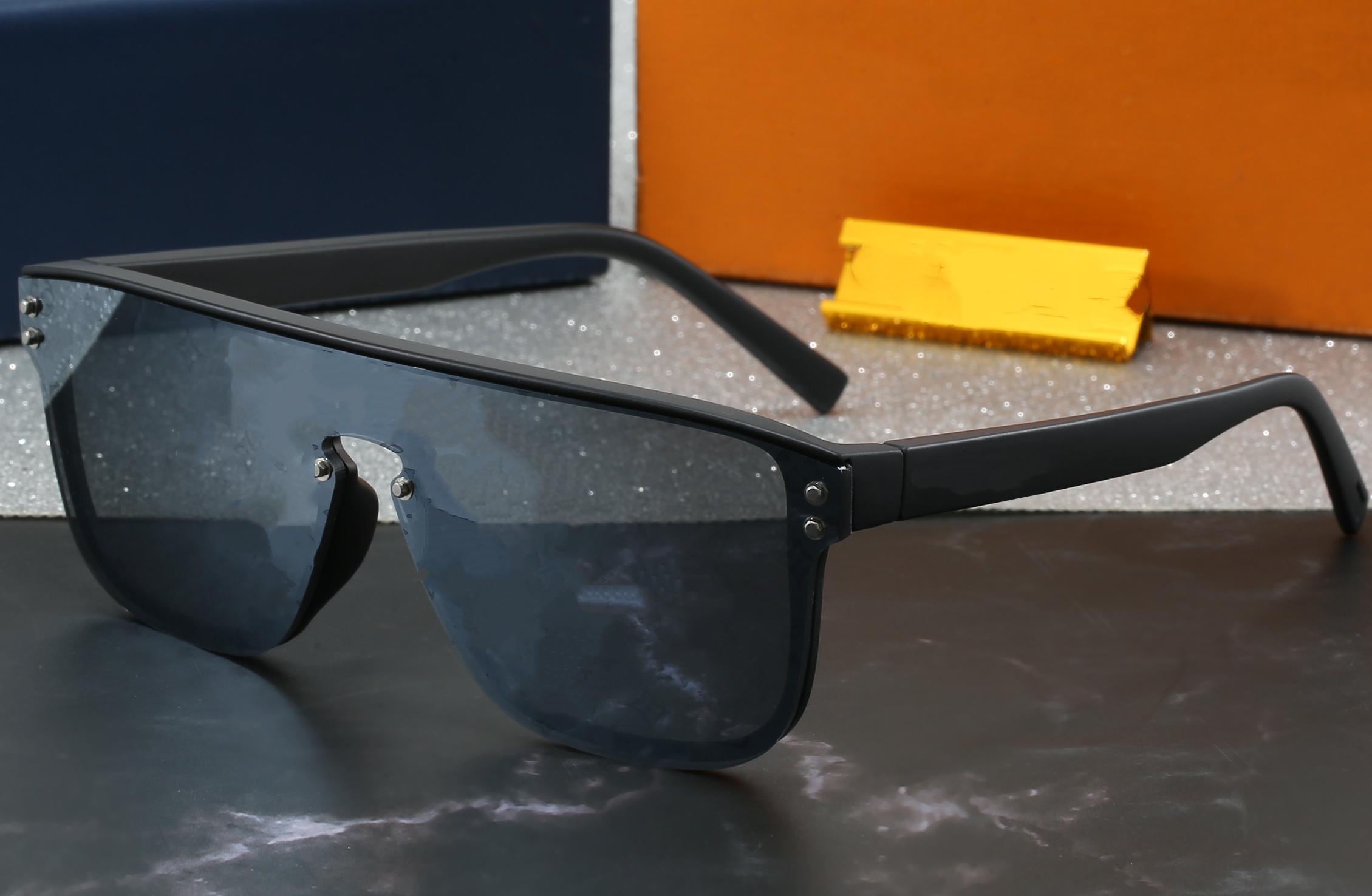 Mens Designer Sunglasses Outdoor Shades women fashion logo luxury Full Frame Sunshade mirror polarized UV400 protection Glasses With box AAAAA 5A