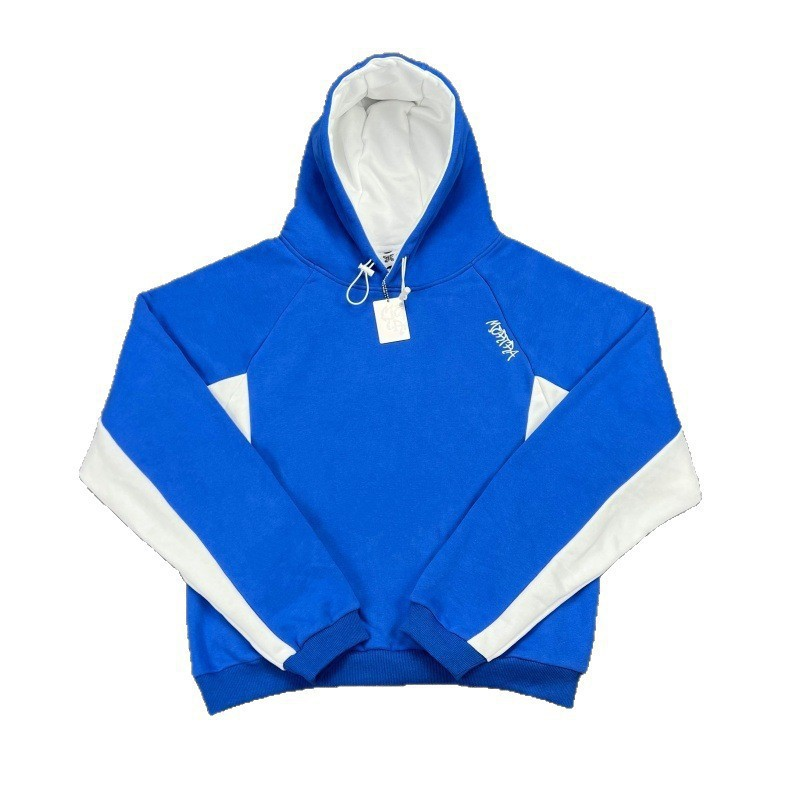 Designer Men's Mertra Cotton Hoodies embroidery Splicing Fleece Harajuku Retro Casual high street men loose Letter running pantalon hoodie Women 