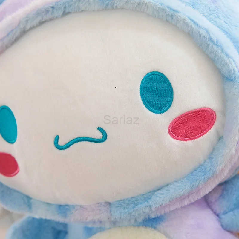 Sanrio Giant Kawaii Cinnamoroll Dog Plush Toys Pillow Stuffed Animal Comfort Soft Dolls Kids Birthday Gifts Cartoon Anime Toys L251008