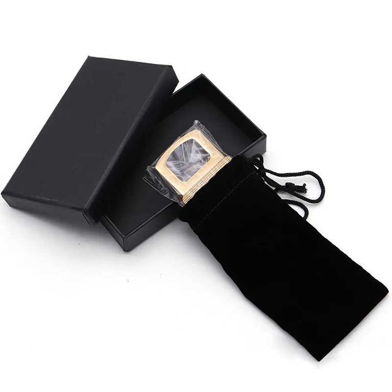 Stainless Steel Gold Cigar Cutter Sharp Portable Scissors Blade Cigar Guillotine Pocket Cutting Knife Cigar Accessory Man Gift Y251008