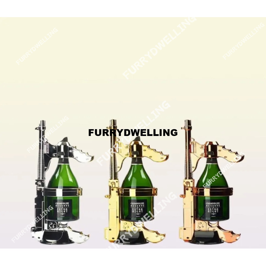 Bar Dwe74 KTV Prop Multifunction Spray Jet Champagne Gun With Jet Bottle Pourer For Night Club Party Lounge9113825
