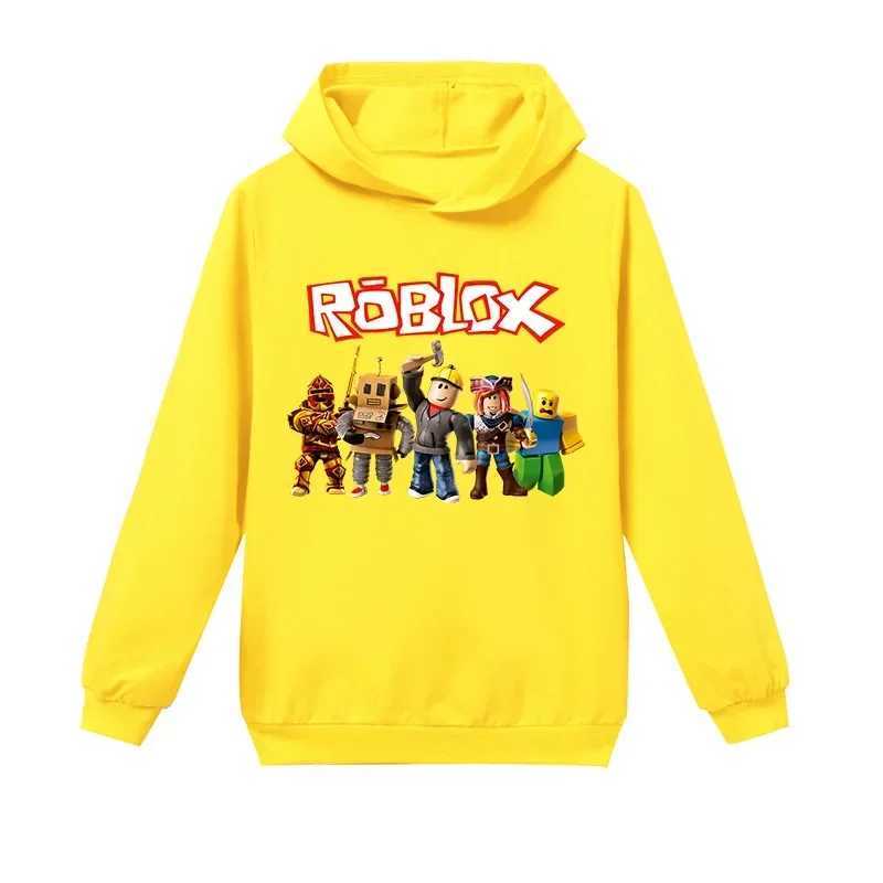 Roblox Cartoon Anime Children Costume Spr Hoodie Kids Clothes Funny Haruno Sakura Hoodies for Teen Girls Baby Sweatshirt Z2501007