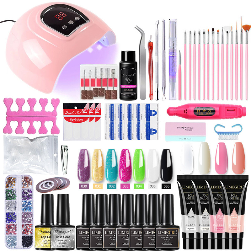 Limegirl Nail Extender Set Phototherapy nail polish Gel Set Manufacturer Nail Shop