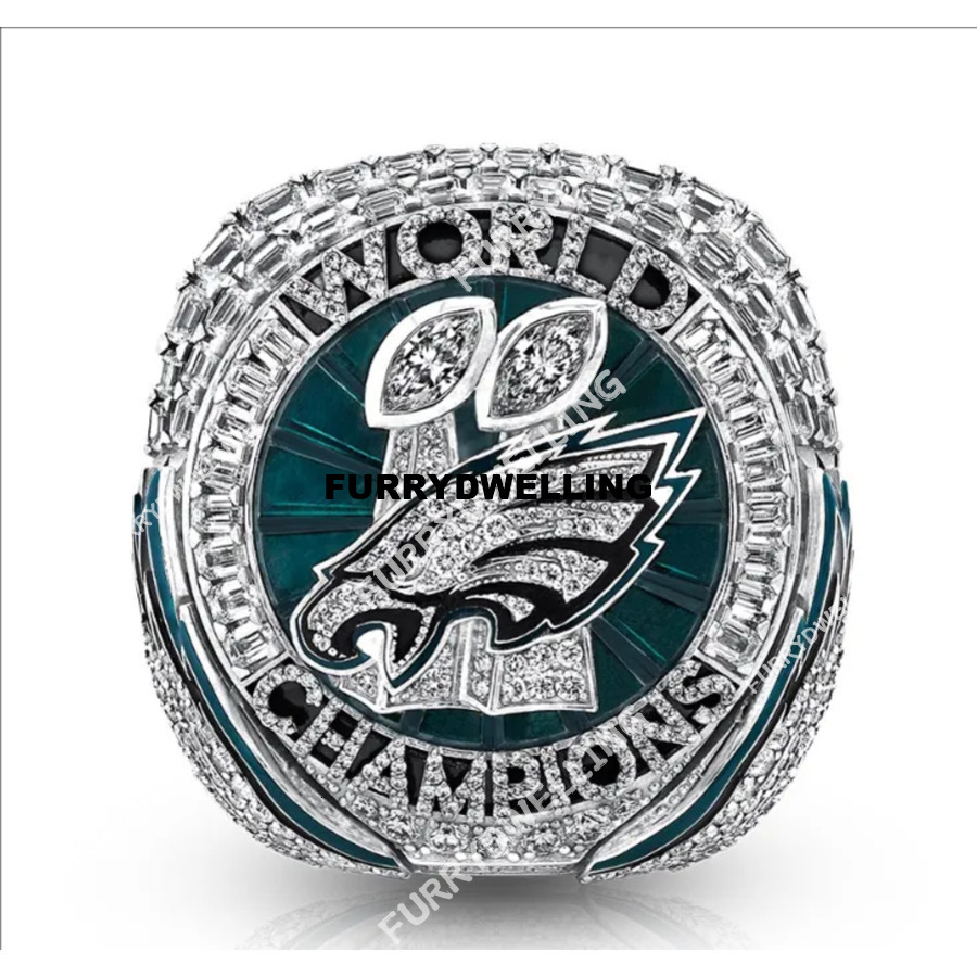 Wholesale Best 2024 2025 Super Bowl HURTS Eagles American Football Team Champions Dwe74 Championship Ring Wooden Display Box Souvenir Men Fan Gift Wholesale