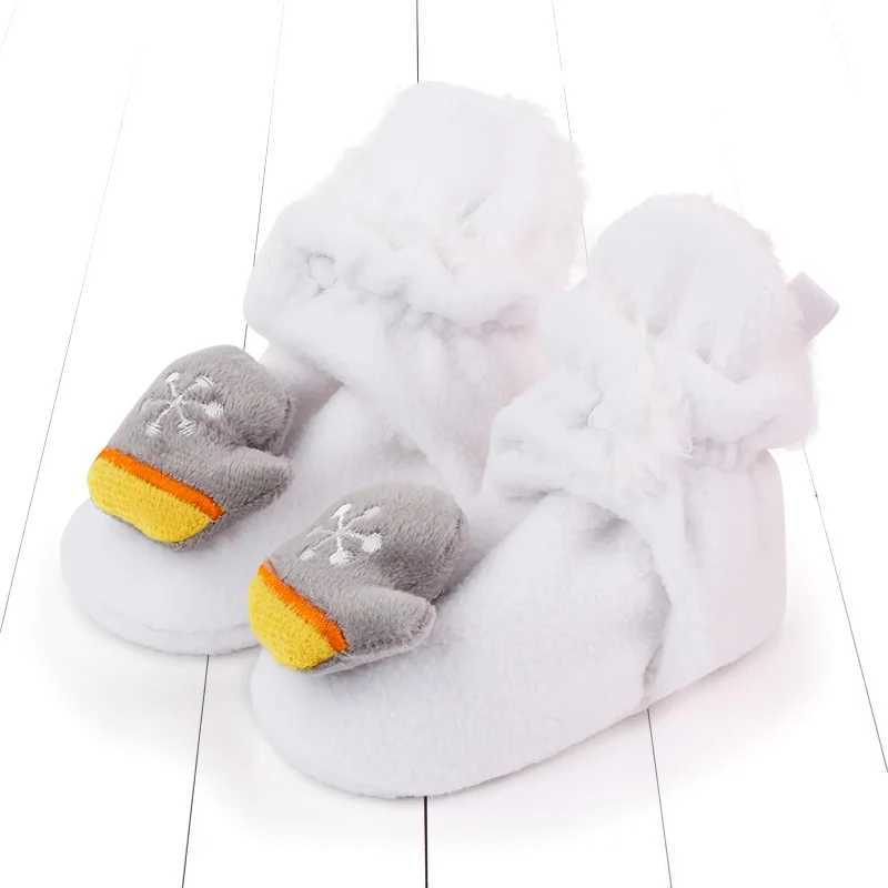 2025 New Design Autumn Winter Christmas Baby Toddler Shoes Unisex Soft Sole Cartoon Cotton Warm Cute Toddler Footwear For 018M C251008