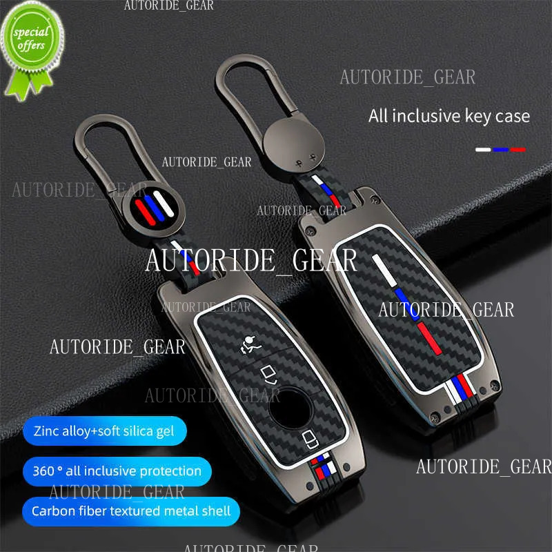New Alloy Car Case Cover Shell For Mercedes Benz A C E S G Class GLC CLE CLA GLB GLS W177 W205 W213 Utor28 W222 X167 AMG Key Fob Holder