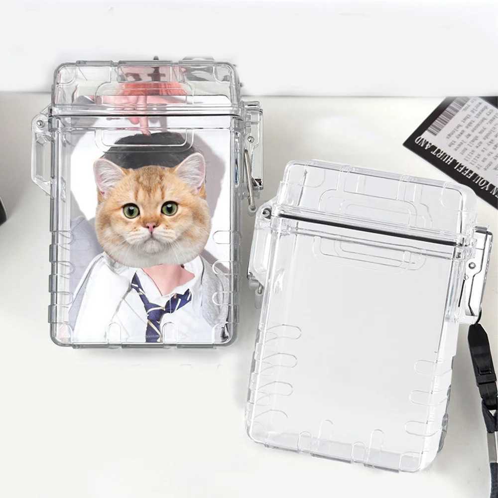 Transparent Storage Box For Idol Card Korean Pop Photocards Collection Organizer Case Photo Protector Holder School Stationery C251008