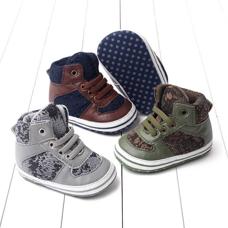 The Manufacturer Is Selling A New Line Of Baby Boys Shoes Casual Sports Shoes Stretchable Learning Shoes HighTop Single Shoes C251008