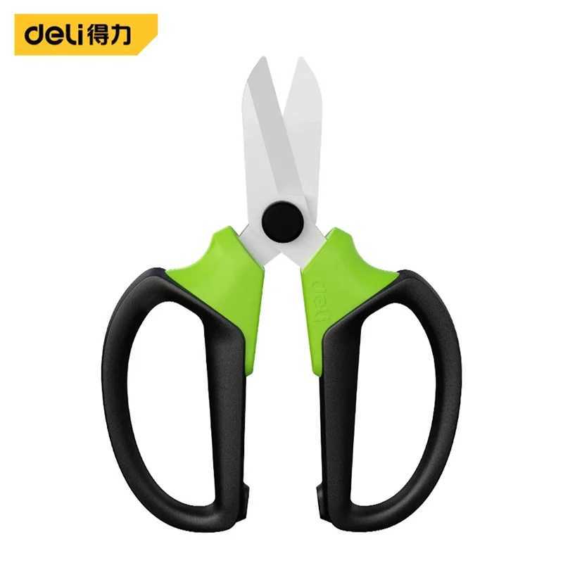 Deli 7 Inch Professional Flower Scissor Antislip Handle Pruning Shears for Bonsai Tree Branches Gardening Pruning Hand Tools J251121
