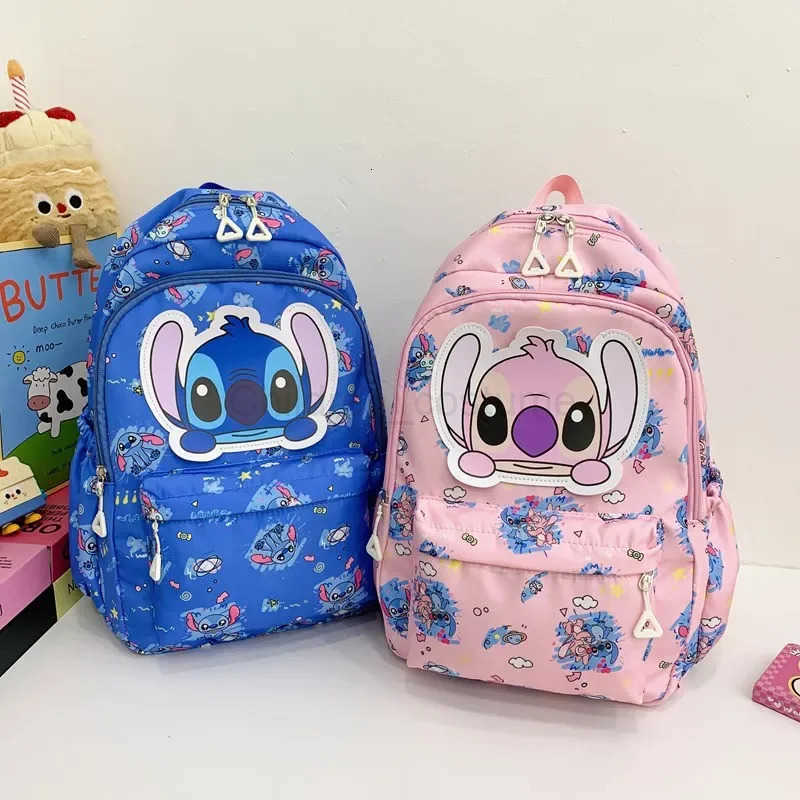 Disney Stitch Leisure Backpack for Elementary School Boys and Girls Junior High School Backpack Outdoor Leisure Travel Backpack Cute H251008