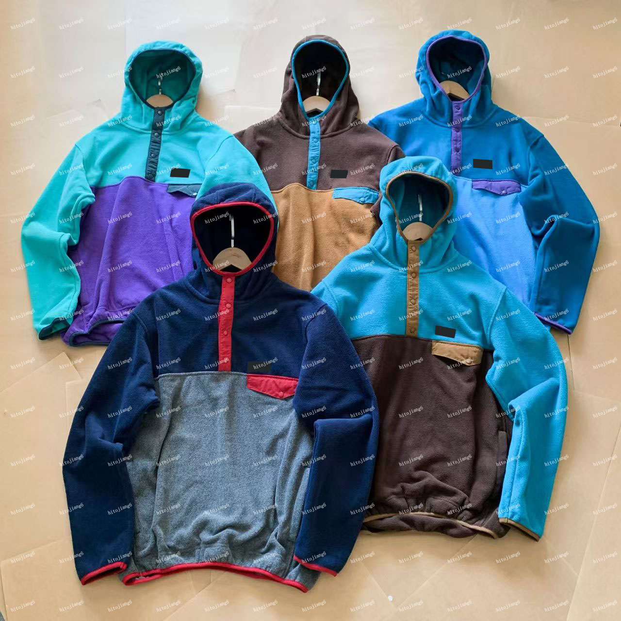 Men's Designer Embroidered Hooded Pullover - Round Neck, Long Sleeves, Unisex Fit1188