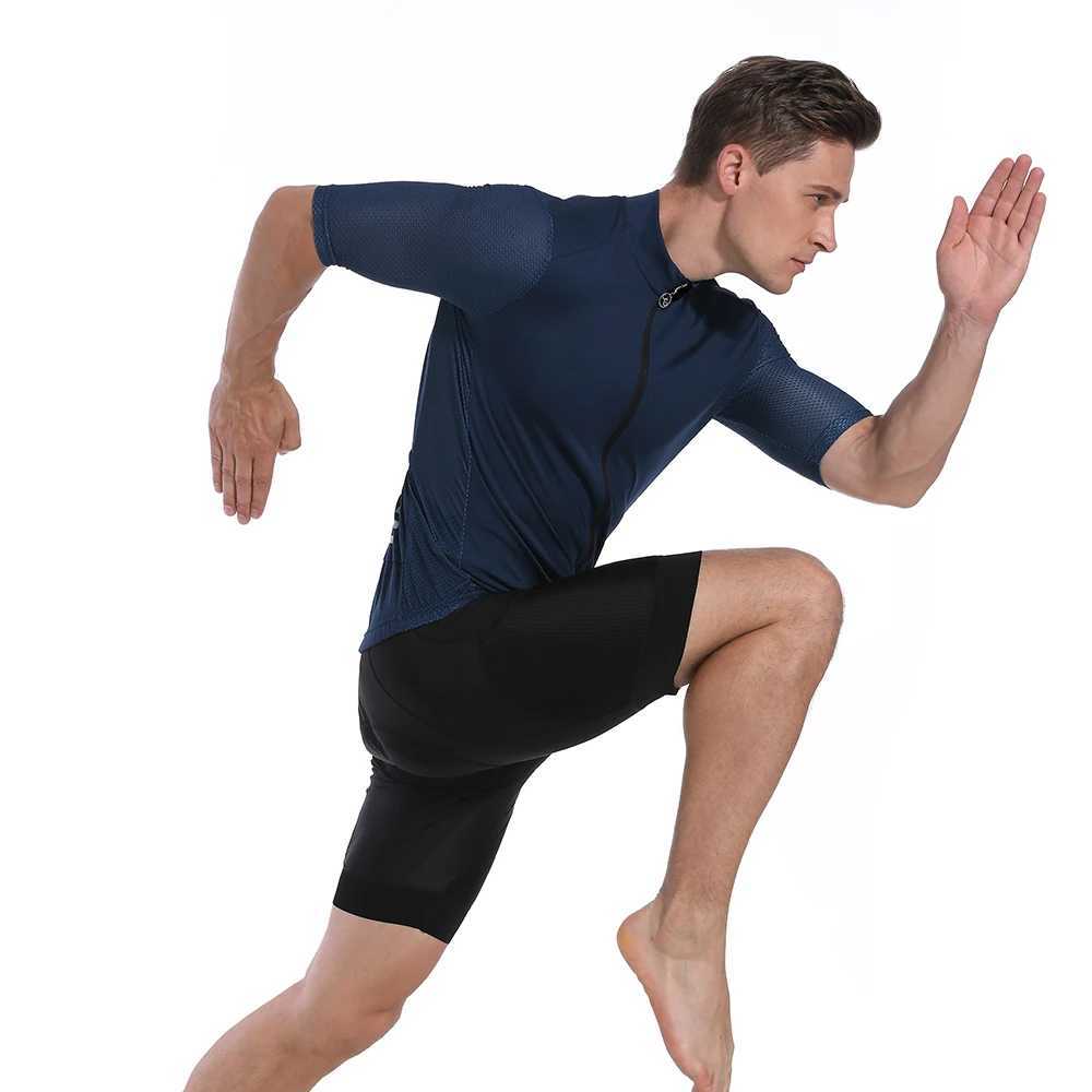 WOSAWE Men Cycling Jersey Downhill Jersey High Quality Pro Team Mountain Bicycle Clothing MTB Maillot Bike Shirt J251008