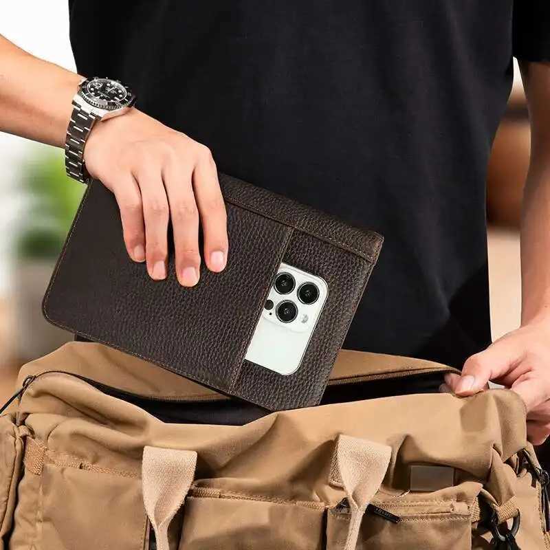 Genuine Leather Cigar Travel Case Cigar Humidor Storage Organizer for Cigar Cutter Lighter Smoking Accessories Mens Gift Y251008