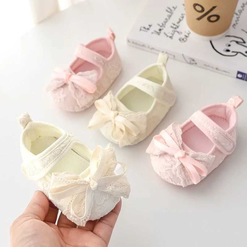 SpringSummer Comfortable Cute Girls Walking Shoes Newborn Baby Soft Sole Mary Jane Birthday Party Flat Shoes Adjustable Stra C251008