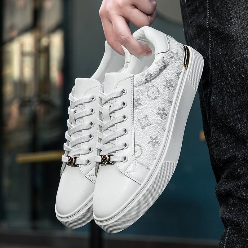 2025 new Breathable and comfortable leather shoes, knight boots trendy brand wear-resistant comfortable and versatile