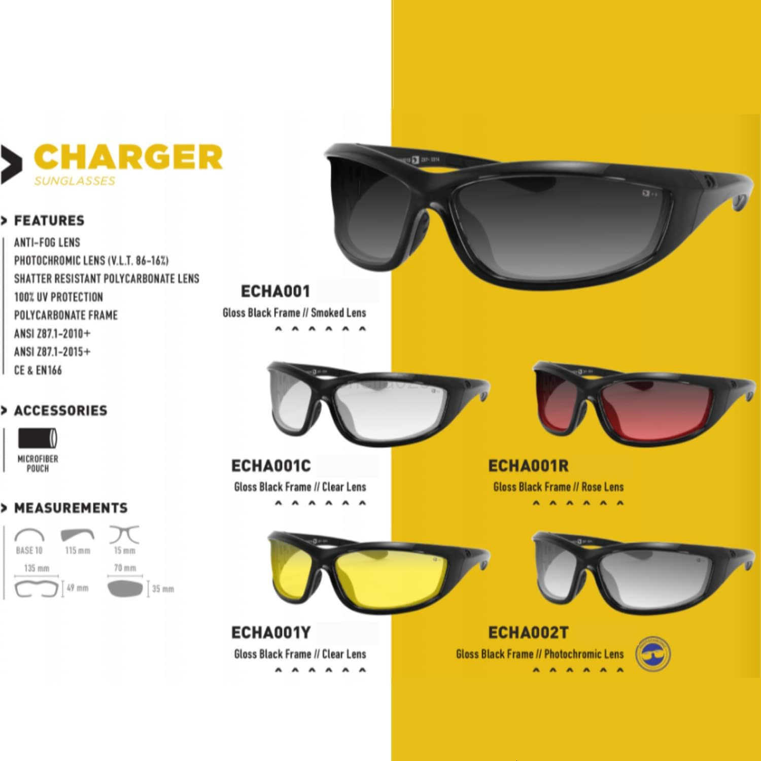 Bobster Charger Square Sunglasses W251008