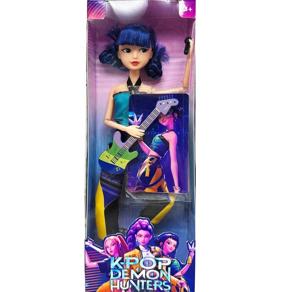 2025 NEW Anime KPop Demon Hunters Doll Vinyl Toy Rumi Mira zoi Character vinyl mask figurine Birthday Gift Fan Club GiftsJ251008