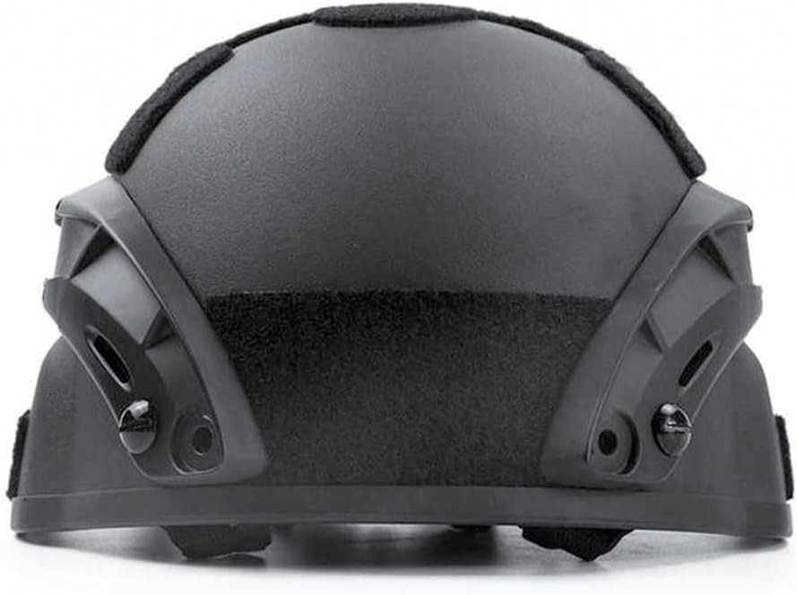 Airsoft Helmet Mich 2000 Tactical Helmet with Ear Protection Front NVG Mount and Side Rail W251008