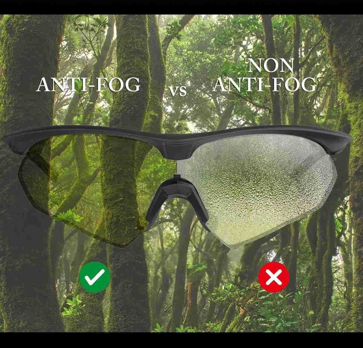 anti fog Shooting Range Safety Glasses Ballistic eye protection Hunting Airsoft Riding Pickleball W251008