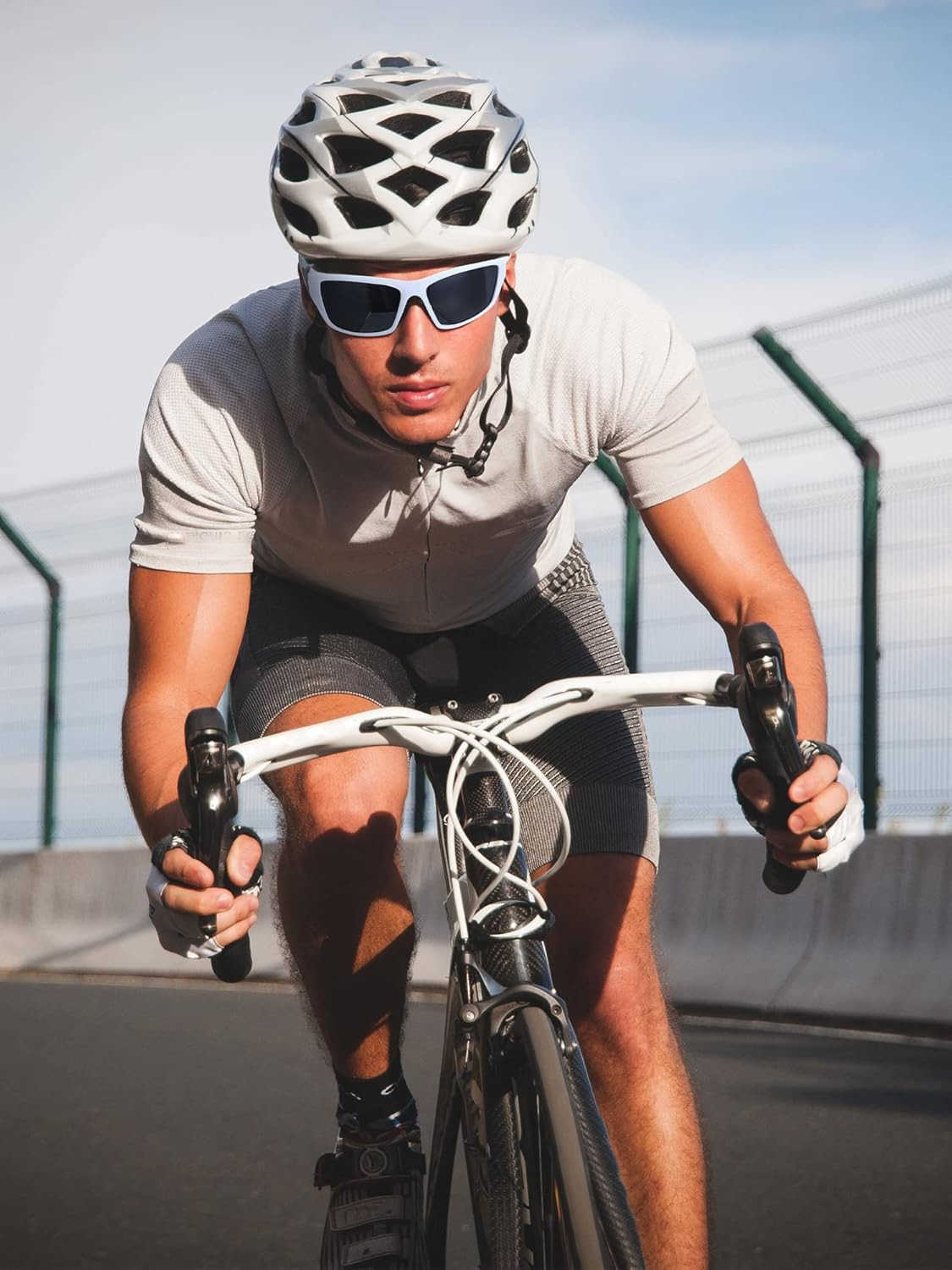 9 Pairs Polarized Sports Sunglasses for Men Driving Shades Running and Polarized Sunglasses W251008