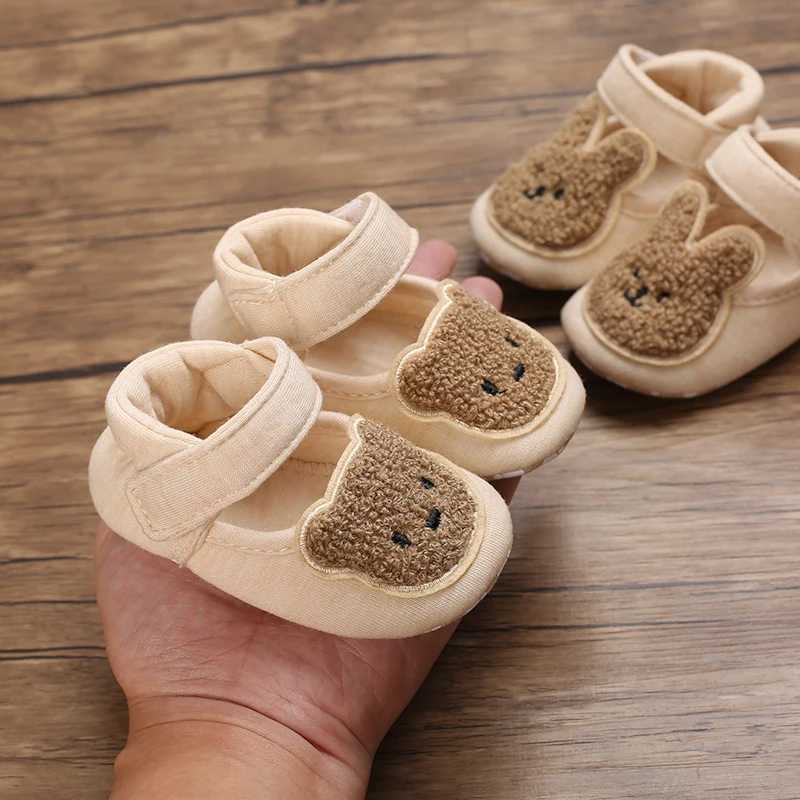 Cute Baby Shoes Cartoon Bear Casual Sandals 018M Boys and Girls First Step Shoes Soft Sole Lightweight C251008