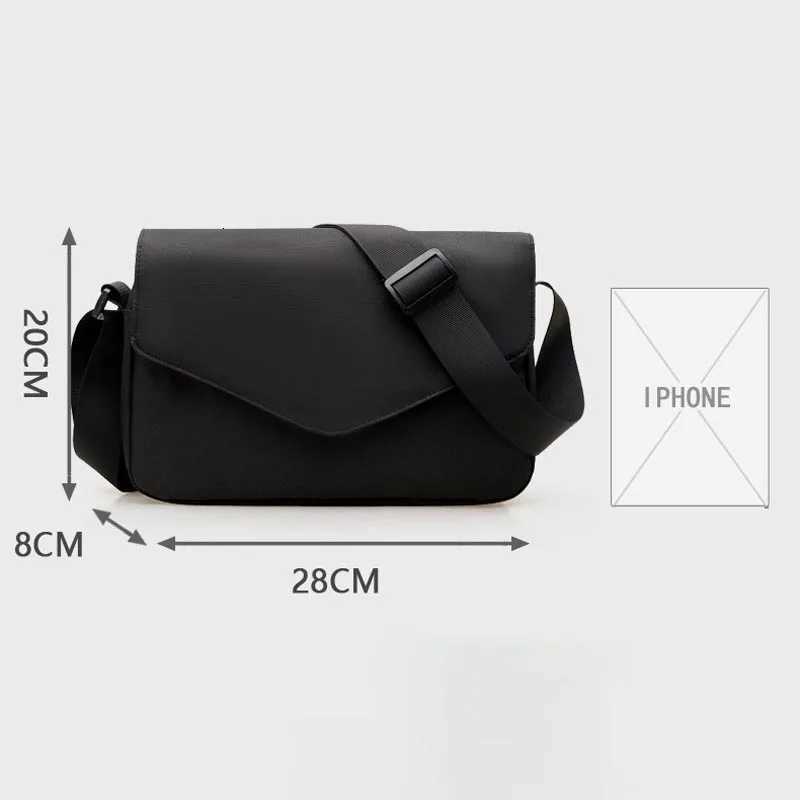 Single shoulder bag couple crossbody bag solid color casual single shoulder bag simple and fashionable cross bagT251007