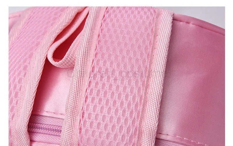 Disney Tangled Rapunzel Princess Children Kawaii Bag for Girl Kids Pink Dancing Backpacks Girls Ballet Dance Bags Baby School Backpack H251008