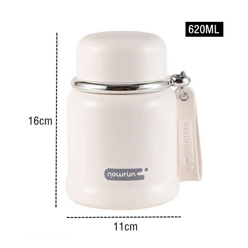 620ml Fashion Stainless Steel 316 Braised Flask Portable Thermal Lunch Box Stew Beaker Adult Students Vacuum Flask Travel Tumble C251008