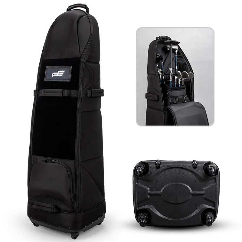 PLAYEAGLE Golf Travel Bag with Universal Wheels SoftSided Golf Club Travel Cover To Protect Clubs for Airlines J251008