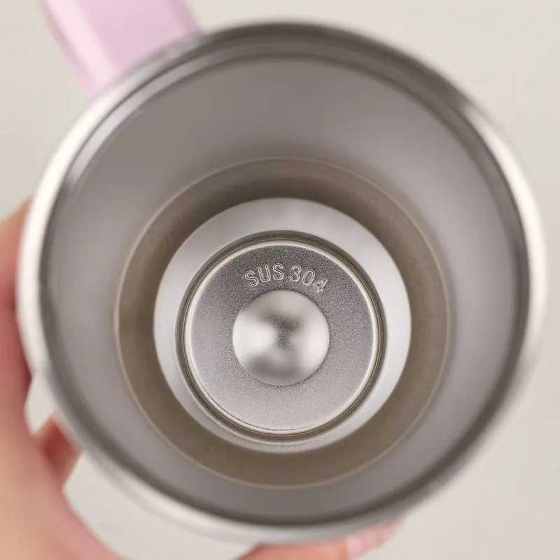 1000ml Kpop Demon Hunters Stainless Steel Insulated Cup Anime Fashion Large Capacity Water Cups Students Portable Water Bottle C251008