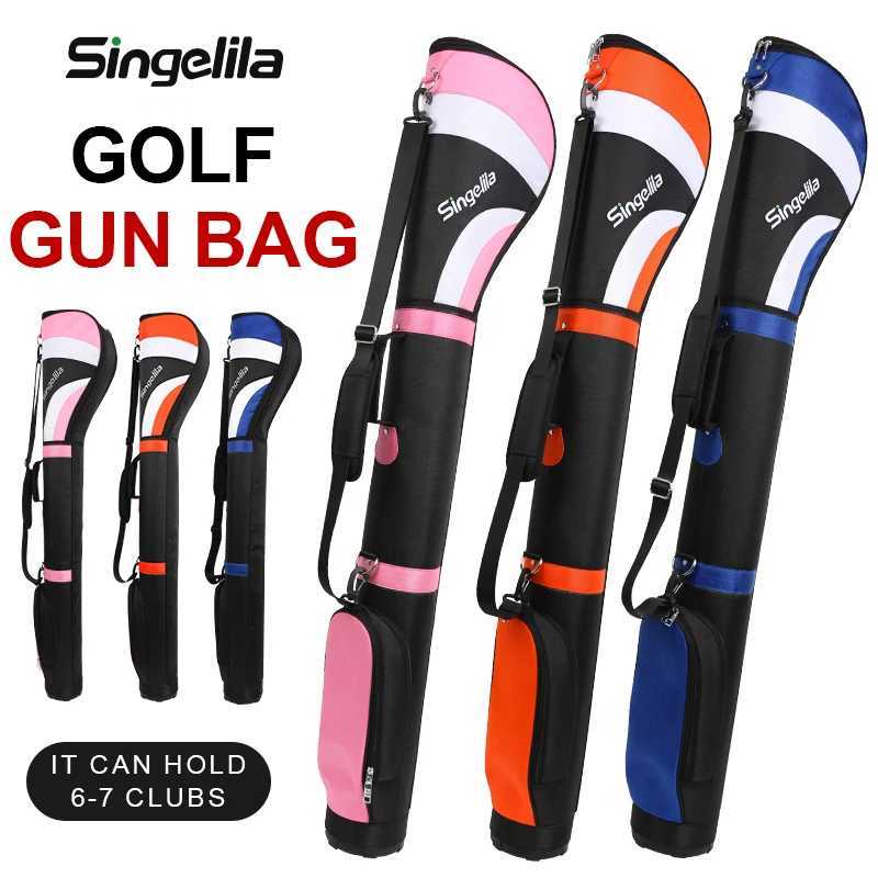 Singelila Golf Bag Lightweight Standing Golf Gun Bag Ladies Men Bag Large Capacity Accessories for 67 Golf Clubs J251008