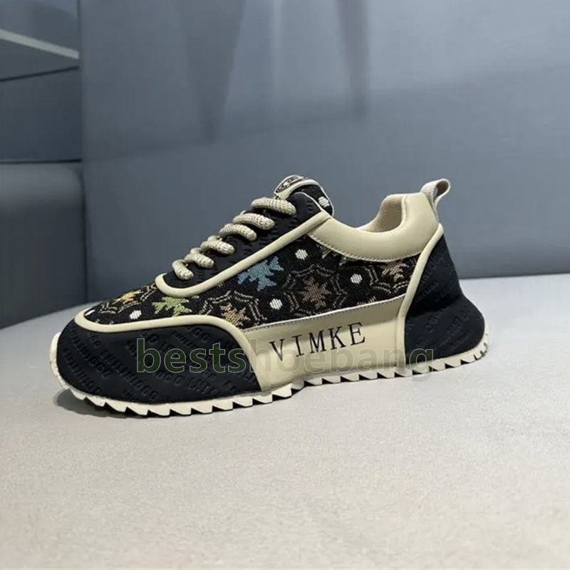 Designer Shoes Vintage Platform Sneakers Womens Mens Shoes Fashion Versatile Comfortable Breathable Shock-absorbing Thick-soled Mens Trainers Size 39-