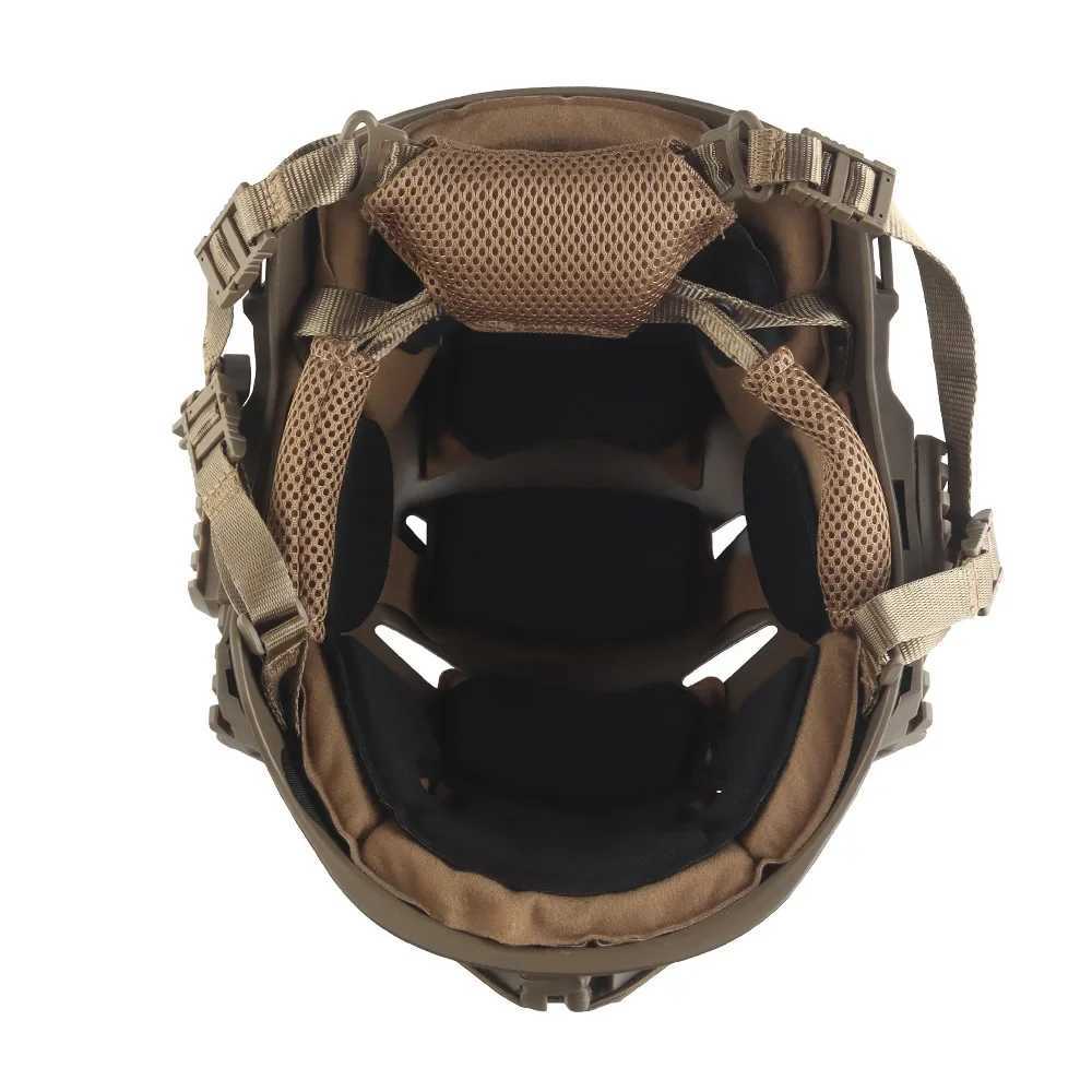 Tactical Wendy Helmet 30 Training Version Double Spongy Pad Hanging Suspension System Chin Strap FAST MICH Airsoft Helmet Gear C251008