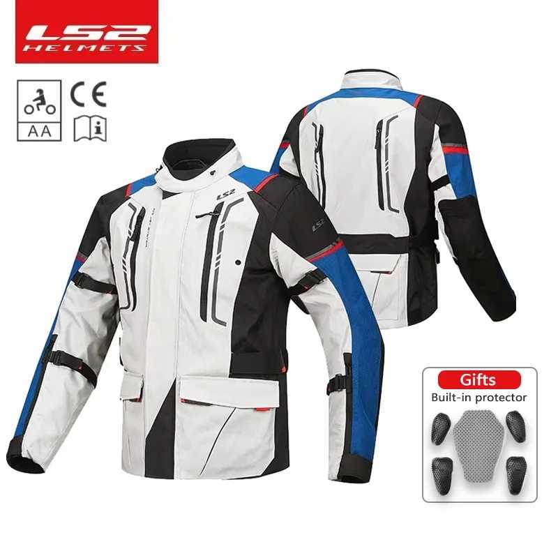 LS2 NARVIK motorcycle riding suit MJ147 mens motorcycle pull car fall waterproof motorcycle jacket J251008