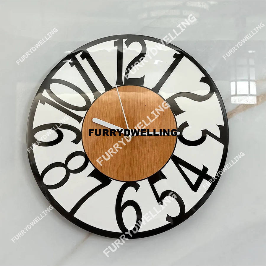Modern High-End Roman Style Home Art Creative Dwe74 Decorative Wall Clock Lm02