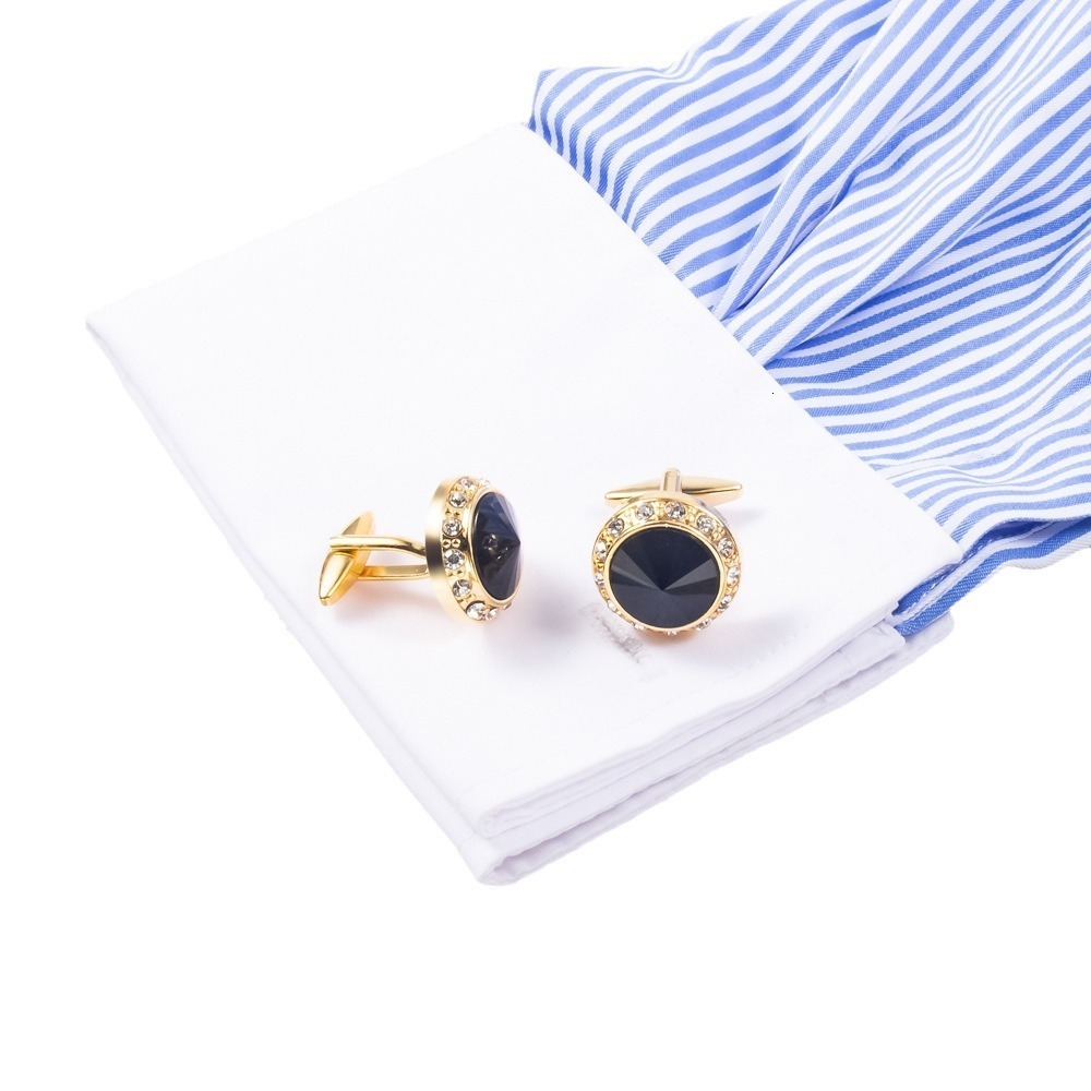 HAWSON Fancy Button Cover or Cufflinks for Mens or Womens Shirt Crystal Jewelry or Accessorieshigh-quality clothing buttons 240124