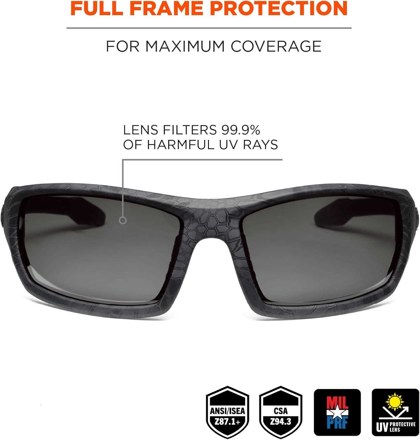 Skullerz Odin Polarized Safety Sunglasses W251008