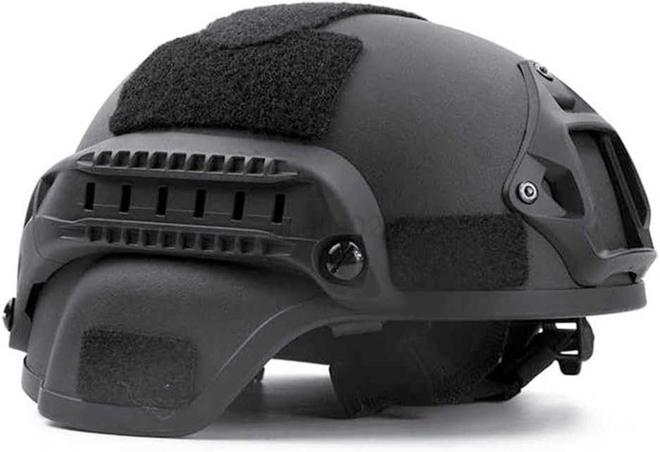 Airsoft Helmet Mich 2000 Tactical Helmet with Ear Protection Front NVG Mount and Side Rail W251008