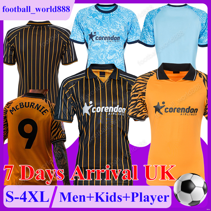 4XL 25 26 Hulls City Soccer Jerseys 3rd McBURNIE CROOKS GELHARDT 2025 Football Shirts NDALA KAMARA JOSEPH football kits LUNDSTRAM MATAZO PALMER Men Kids Kit Socks Set