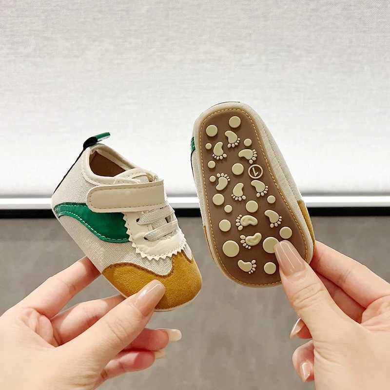 Newborns Baby Sports Shoes Striped Baby Casual Shoes Anti Slip Shoes for Centenarians Boys and Girls Aged 018 Months C251008