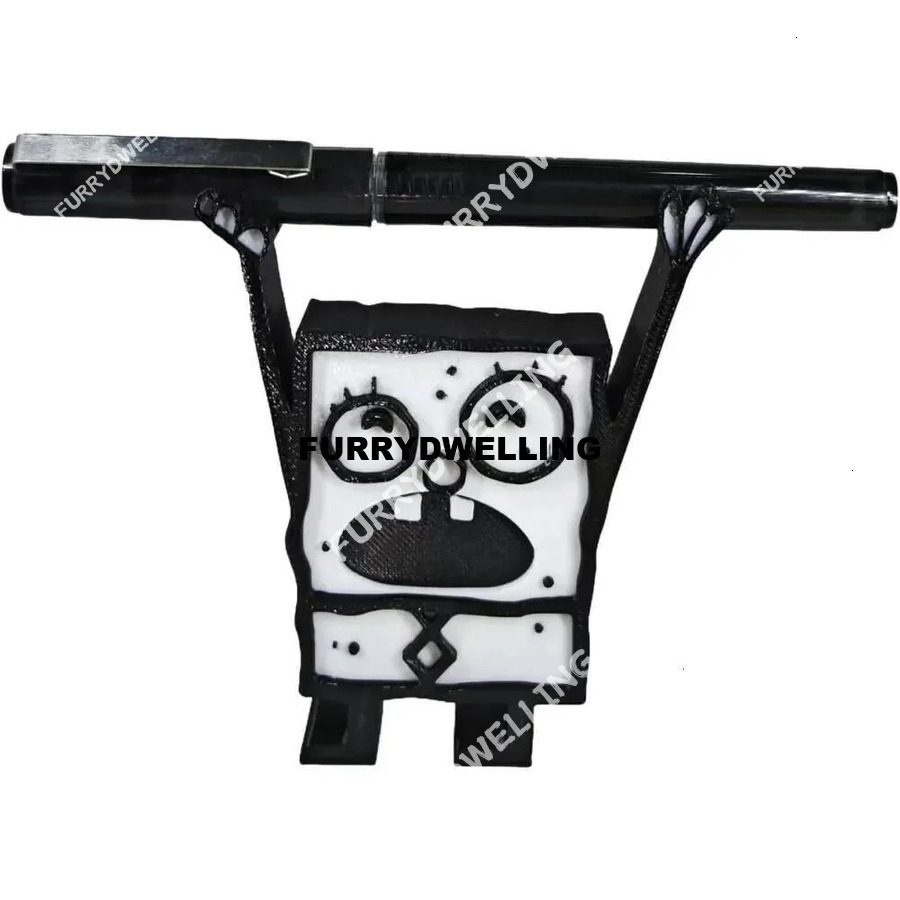 Wholesale Creative Cute Doodle Bob Dwe74 Holder Holder, Pen Storage, Desk Display Decoration Black + White