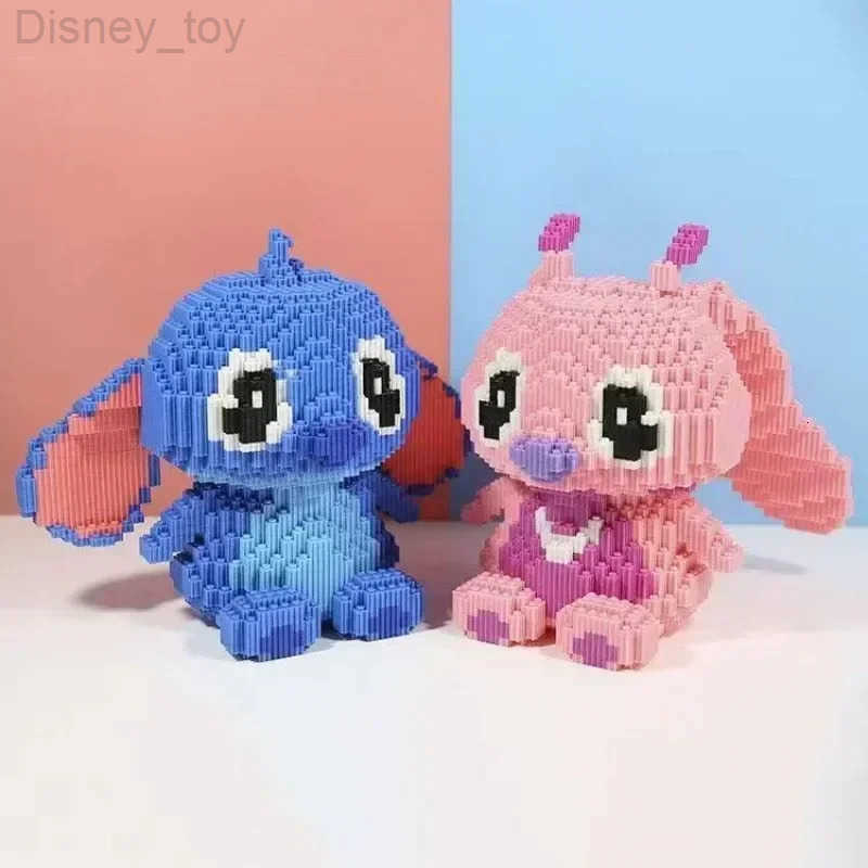 Disney New Stitch Building Blocks Toy Giant Puzzle Assembly for Kids Birthday Gift Desktop Decoration Fast Delivery H251008