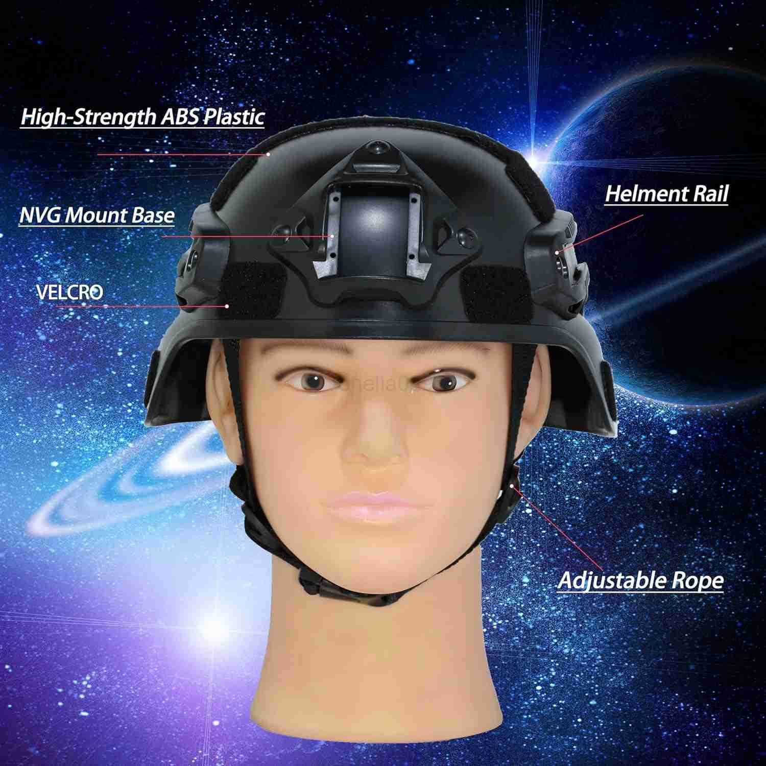 Airsoft Helmet and Mask Tactical Full Face Skull Mask Military Paintball Helmet with NVG Mountand Side Rail Complete Airsoft Gear W251008