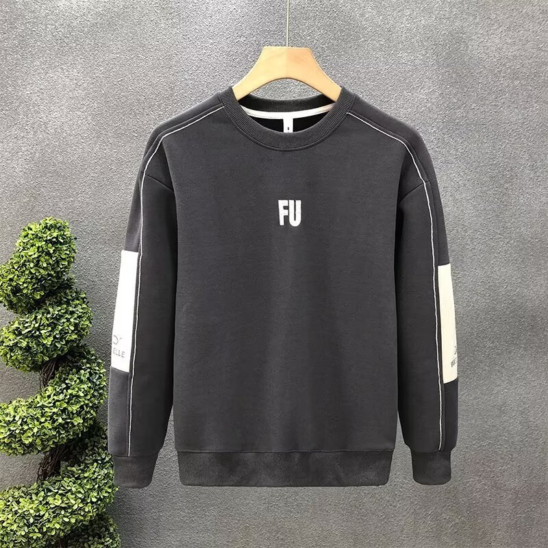 Men's Sweatshirt Spring Autumn 2025 Designer Shirt New Round Neck Personality Long Sleeve Designer Hoodie T-shirt Polo Winter Fashion Cool Jacket